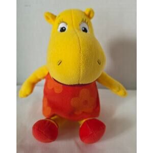 TY Beanie Baby TASHA the Hippo Plush Nick Jr The Backyardigans 7"